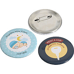 1690 Buton Rozet 6 x 6 Cm - 