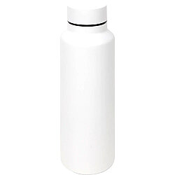 3955-b Paslanmaz Çelik Matara Beyaz 700 ML - 