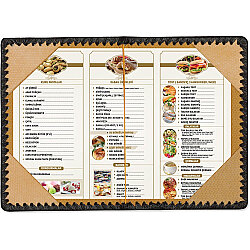 902 Sertifika Ve Menü Kabı 15 x 22 Cm - 