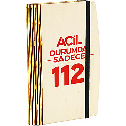 Ah-010 Ahşap Notluk 10 x 13,5 x 2 Cm - 