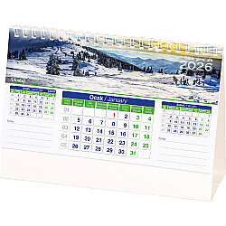 Amt-01-br Manzara Masa Takvimi Amerikan Bristol 20 x 14 x 7 Cm - 