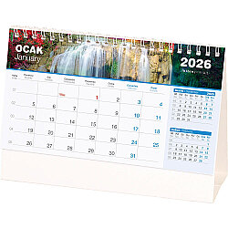 Amt-04-abr Şelale Masa Takvimi Amerikan - Bristol 20 x 14 x 7 Cm - 