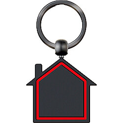 An-5635-k Tek Yön Anahtarlık Kırmızı 3,9 x 7 Cm - 