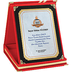 Ap-01k-15x20 Albüm Plaket Kırmızı 15 x 20 Cm - 
