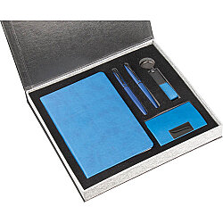 Aydın-l Hediyelik Set Lacivert 28 x 26 x 3,5 Cm - 