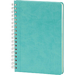 Bağcılar-20x28- Trk Spiralli Tarihsiz Defter Turkuaz 20 x 28 Cm - 