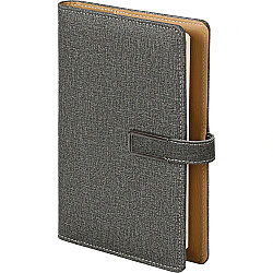 Burgaz-fm Kılıflı Defter Füme 14,5 x 23 Cm - 