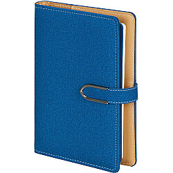 Burgaz-l Kılıflı Defter Lacivert 14,5 x 23 Cm - 