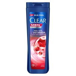 Clear 350 ML Shp Men Sty.exp 2ın1 - CLEAR