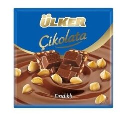Ülker Çikolata Kare 60 Gr.fınd. x6 - ÜLKER