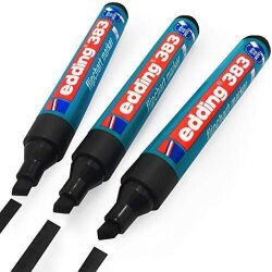 Edding E-383 Flipchart Marker Siyah - 2