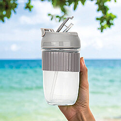 Cb-04 Emzikli Cam Matara 500 ML - 2