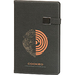 Çengelköy-fm Tarihsiz Defter Füme 13 x 21 Cm - 