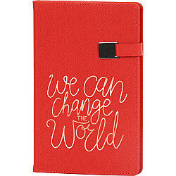 Çengelköy-k Tarihsiz Defter Kırmızı 13 x 21 Cm - 