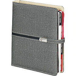 Çeşme-fm Organizer Ajanda Füme 18 x 23 Cm - 