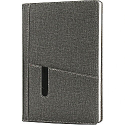 Derince-fm Günlük Ajanda Füme 17 x 24 Cm - 