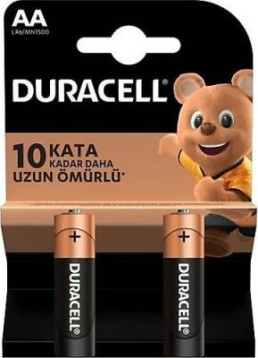 Duracell Aa Pil 2'li Kalem