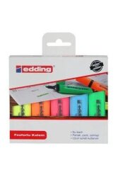 Edding E-344 Fosforlu Kal 5li Poşet Karışık - 2