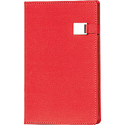 Edremit-k Tarihsiz Defter Kırmızı 13 x 21 Cm - 