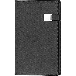 Edremit-s Tarihsiz Defter Siyah 13 x 21 Cm - 