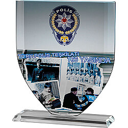 Ekt-201 Kristal Plaket 15 x 18 Cm - 