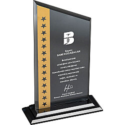 Ekt-315 Kristal Plaket 15 x 25 Cm - 
