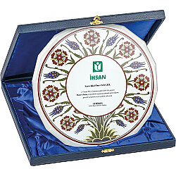 Ekt-460 Kutulu Kristal Plaket 25 x 25 Cm - 
