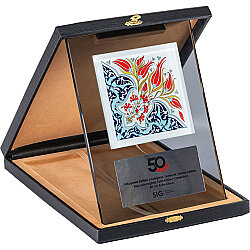 Ekt-740 Kutulu Kristal Plaket 18 x 24 Cm - 