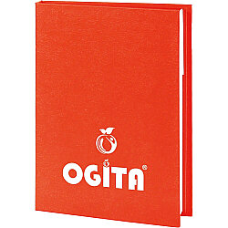 Esenkent-k Taslama Defter Kırmızı 15 x 21 Cm - 