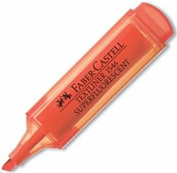 Faber Castell Fosforlu Kalem Şeffaf 1546 Turuncu - FABER CASTELL