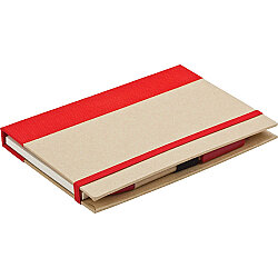 Gd-017-k Renkli Yapışkanlı Notluk Kırmızı 17,5 x 12 x 1,5 Cm - 