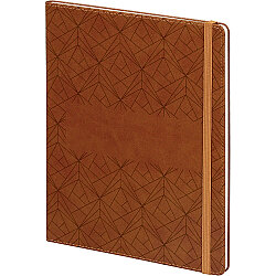 Güngören-desenli-tb Tarihsiz Defter Taba 19,5 x 25 Cm - 