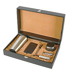 Hopa-g Hediyelik Set Gümüş 40 x 25 x 11 Cm - 