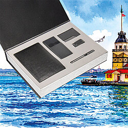 İstanbul Hediyelik Set 38 x 28 x 5,5 Cm - 