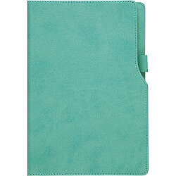 Kısıklı-trkysl Tarihsiz Defter Turkuaz Yeşil 14,5 x 21 Cm - 