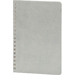 Kp-15-g Spiralli Ajanda Kapak Gri 17 x 24 Cm - 
