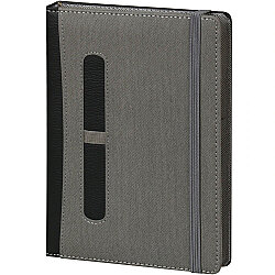 Kp-30-fm Gizli Spiralli Ajanda Kapağı Füme 16,5 x 22 Cm - 