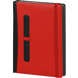 Kp-30-k Gizli Spiralli Ajanda Kapağı Kırmızı 16,5 x 22 Cm - 