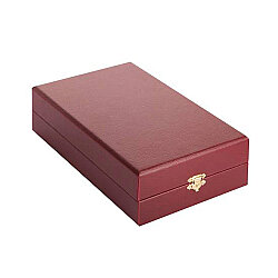 Kpk-01-brd Kristal Plaket Kutusu Bordo 15 x 25 x 6,5 Cm - 