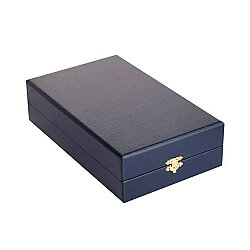 Kpk-01-l Kristal Plaket Kutusu Lacivert 15 x 25 x 6,5 Cm - 