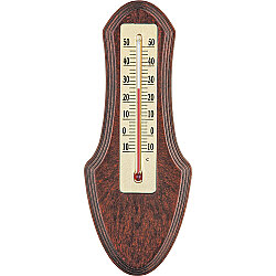 L-632-ah Uzay Termometre Ahşap 6 x 23 Cm - 