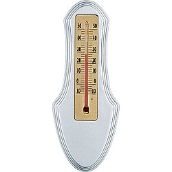 L-632-g Uzay Termometre Gümüş 6 x 23 Cm - 