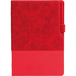 Libadiye-k Tarihsiz Defter Kırmızı 14,5 x 21 Cm - 