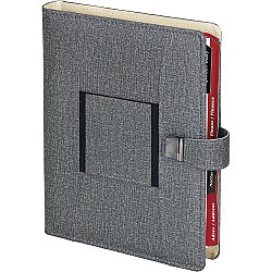 Maslak-fm Organizer Ajanda Füme 18 x 23 Cm - 