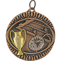 Md-07-b Bronz Madalya Bronz 5 x 5 Cm - 