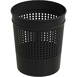 Palex Metal Masa Altı Fileli Çöp Kovası Siyah - PALEX