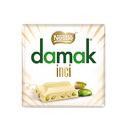 Nestle Antep Fıstıklı Kare Beyaz Çikolata 60 G - NESTLE