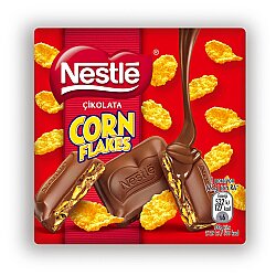 Nestle Classic Corn Flakes Kare Çikolata 60 G - NESTLE
