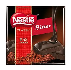 Nestle Classic Kare Bitter Çikolata 60gr. - NESTLE 