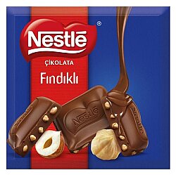Nestle Classic Kare Fındıklı Çikolata 60gr. - NESTLE
